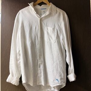 Men's Tommy Bahama Linen Button Down Shirt.